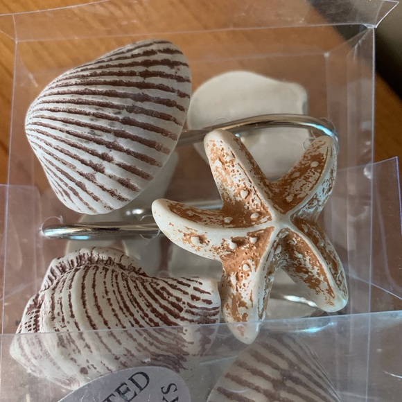 Shower Curtain Hooks by Carnations Home Fashion *NEW* - Picture 6 of 7